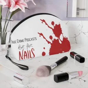 True crime and nails Makeup Bag