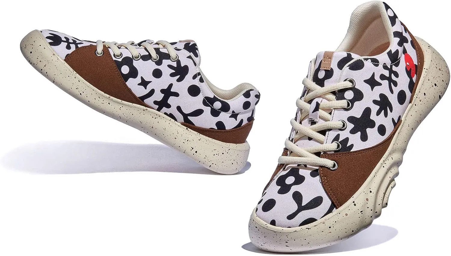 UIN Women's Walking Travel Shoes Casual Lightweight Art Painted Fashion Sneaker Denia Series