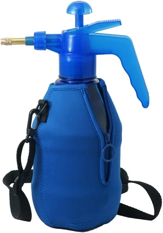 (Ultra Cool™ XLS) USA Misters 1.5 Liter Mister & Sprayer Personal Water Pump with Full Neoprene Jacket and Built-in Carrying Strap