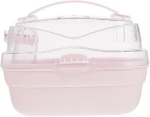 UPKOCH Outdoor Hamster Carrier Portable Breathable Plastic Hamster Carrying Box for Travel Lightweight Handheld Hamster Case for Sightseeing and Camping with Your Pet