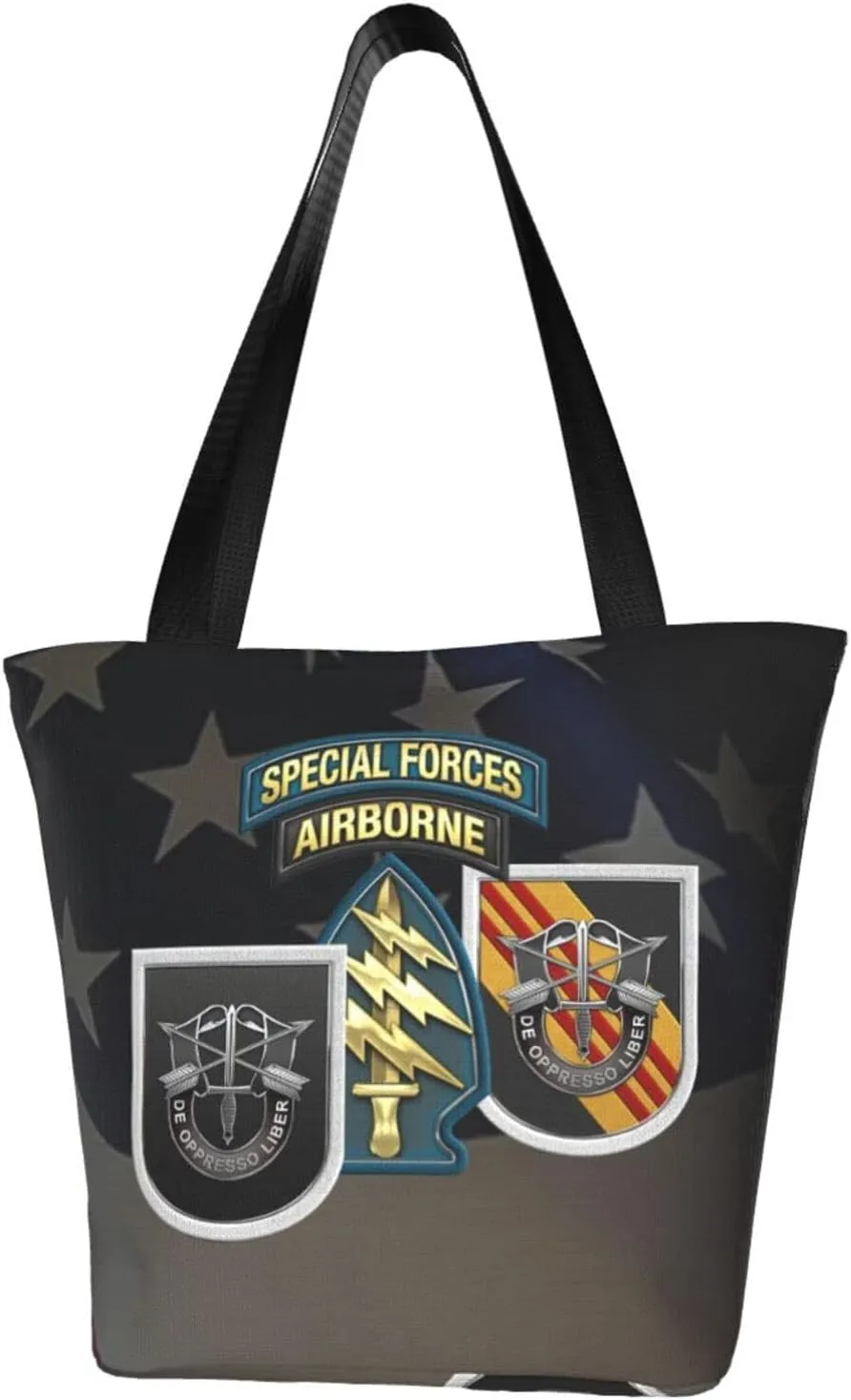 Us Army 5th Special Forces Group Vietnam Fashion Shoulder Bag Large Capacity For Man Or Woman