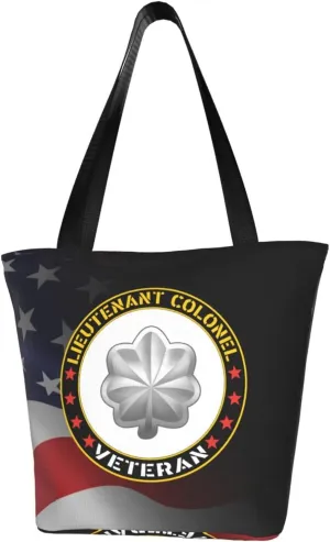 Us Army Lieutenant Colonel Veteran Fashion Shoulder Bag Large Capacity For Man Or Woman