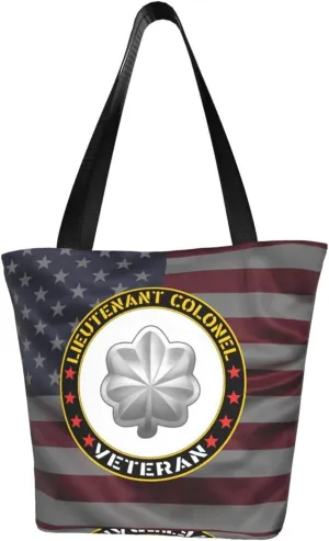 Us Army Lieutenant Colonel Veteran Fashion Shoulder Bag Large Capacity For Man Or Woman