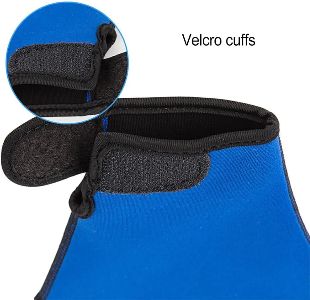 User Friendly Swimming Gloves Aquatic Fitness Equipment Diving Gloves NeopreneRubber Waterproof UV-Proof No Loose Thread