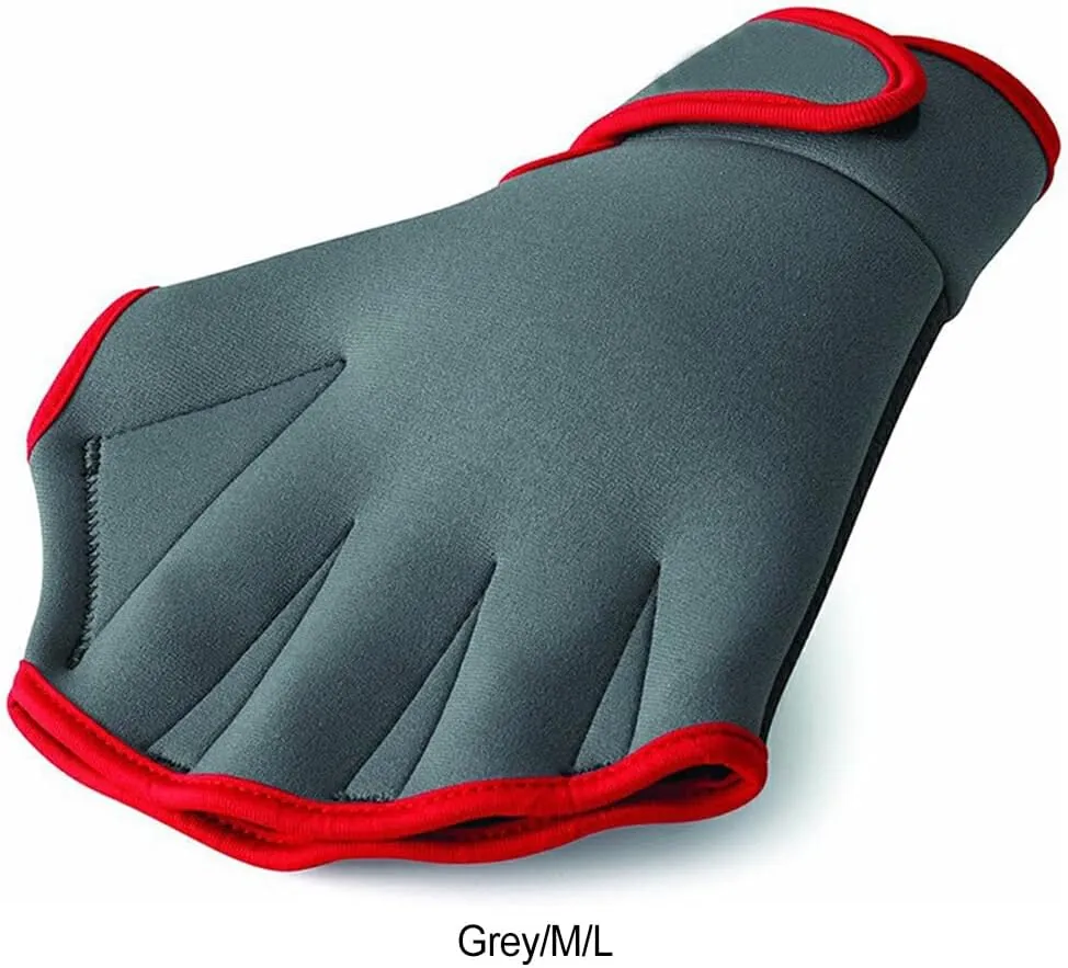 User Friendly Swimming Gloves Aquatic Fitness Equipment Diving Gloves NeopreneRubber Waterproof UV-Proof No Loose Thread