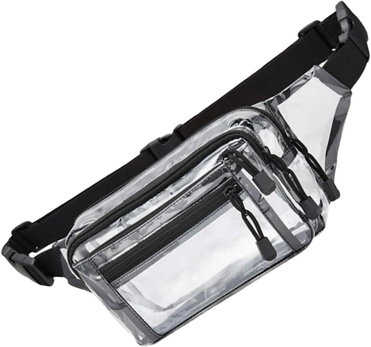 VANZACK Convenient Waist Pouch for Outdoor Activities Travel Sling Fitness Waist Pouch Waterproof Running Accessory Smooth Zipper