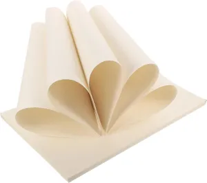 VILLFUL 50 Sheets Cold Press Watercolor Paper Handmade Art Painting Paper for DIY Crafts