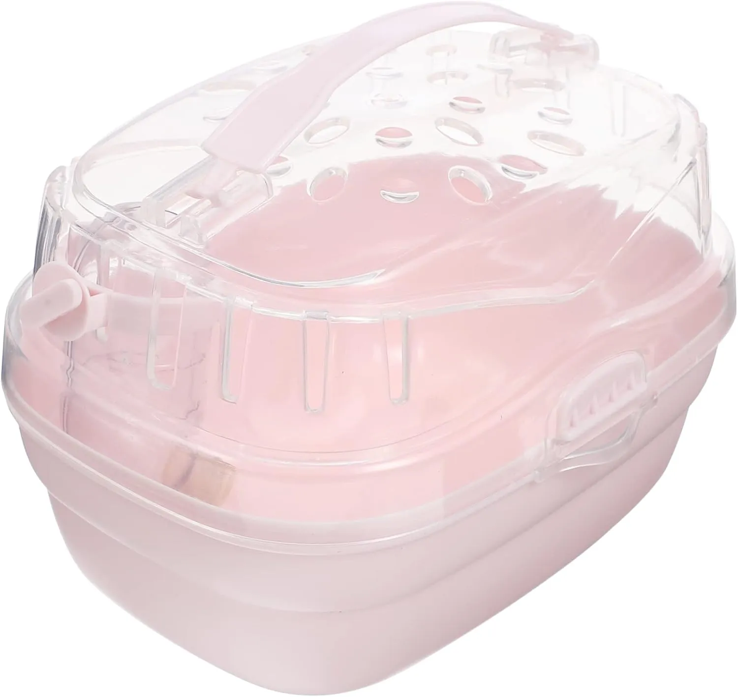 VOSAREA Outdoor Lightweight Hamster Carrier Box Portable Travel Container for Pets Breathable Design for Mice Hamsters and Ferrets for Picnics and Travel