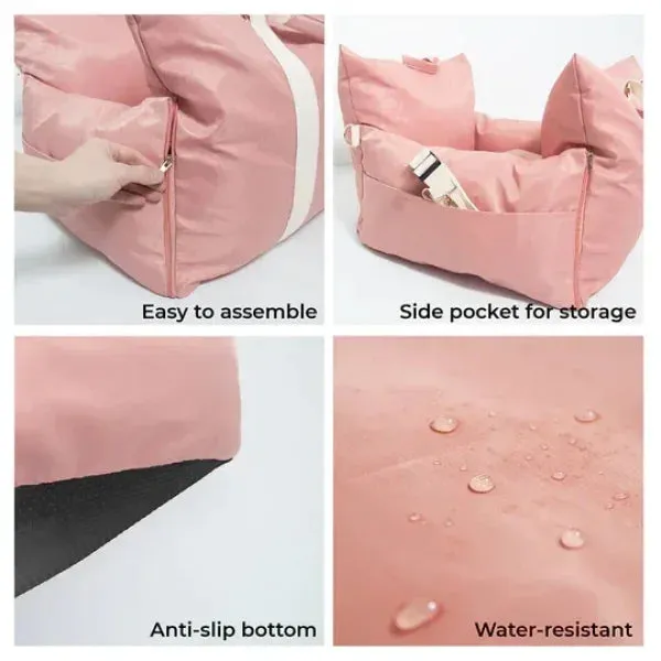 Waterproof Dog Car Seat Cover and Travel Mattress for Pets