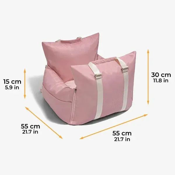 Waterproof Dog Car Seat Cover and Travel Mattress for Pets