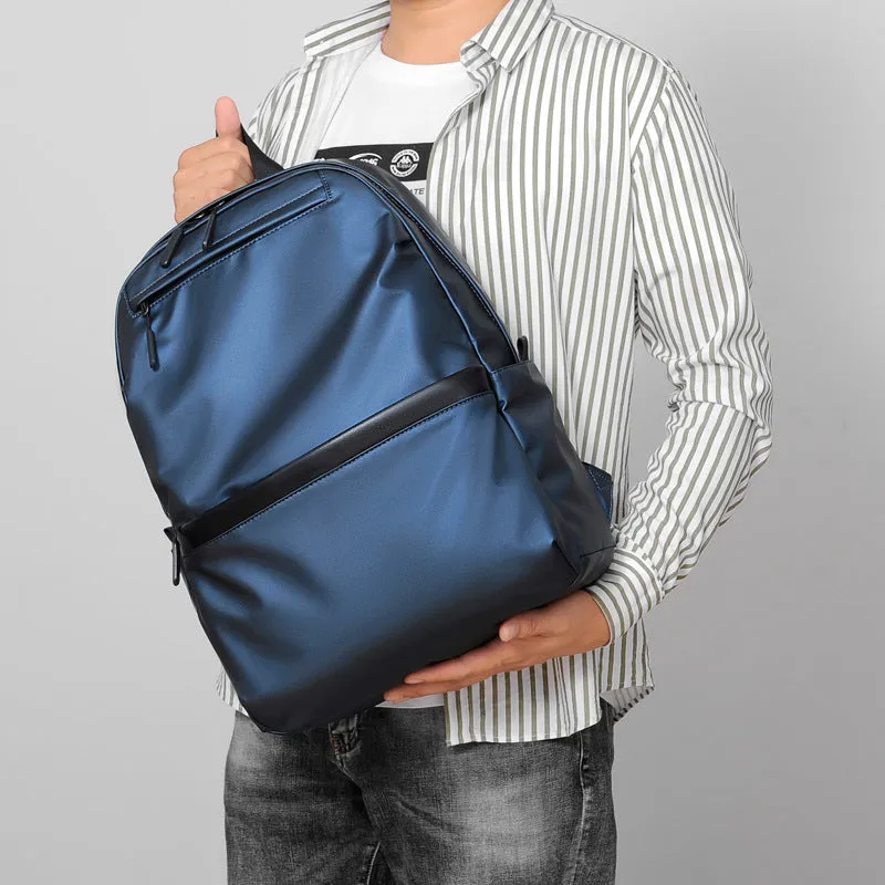 Waterproof Fabric Business Leisure Computer Simple Large Backpacks