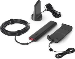 weBoost Drive Sleek - Model 470135 - Portable Signal Booster for Cars, SUVs, Trucks & Vans - 5G & 4G LTE Cellular Signal Booster for All US Carriers - Includes Booster & Antennas - FCC-Approved