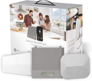 weBoost Home MultiRoom (470144) Cell Phone Signal Booster Kit | Up to 5,000 sq ft | All U.S. Carriers - Verizon, AT&T, T-Mobile, Sprint & More | FCC Approved (Renewed)