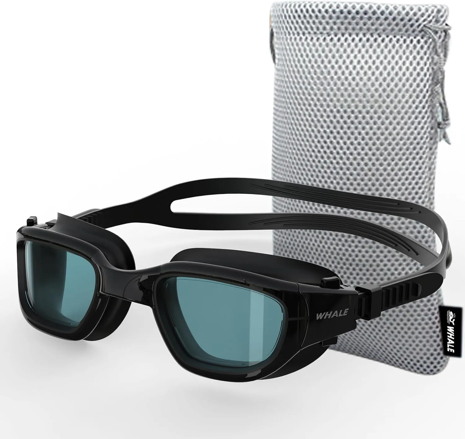 Whale Polarized Swim Goggles, GE Anti-Fog Anti-UV Protection No Leaking Swimming Pool Goggles for Men, Women, and Youth
