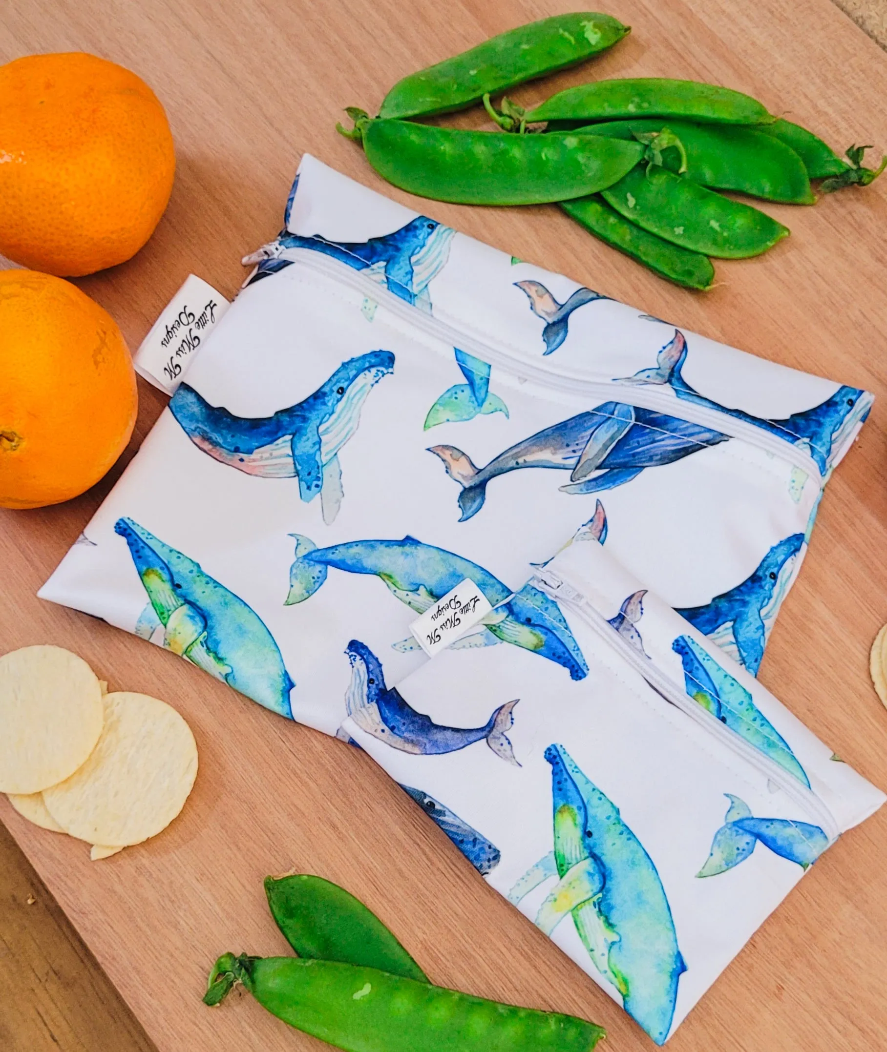 Whales Snack / Wet Bag
