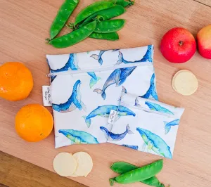 Whales Snack / Wet Bag