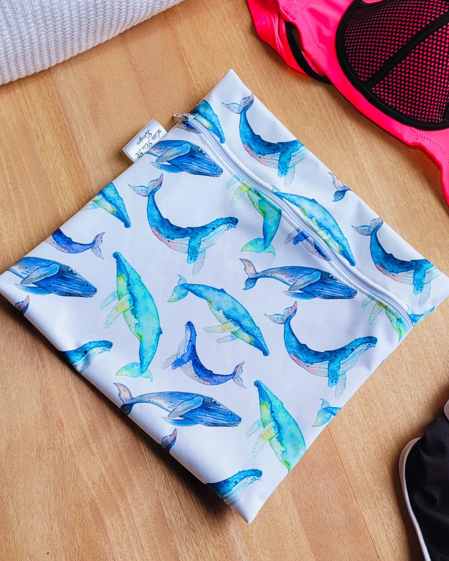 Whales Snack / Wet Bag