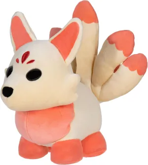 White-20 cm Plüsch Kitsune Plush Toy, Yellow (Toy Partner AME0005)