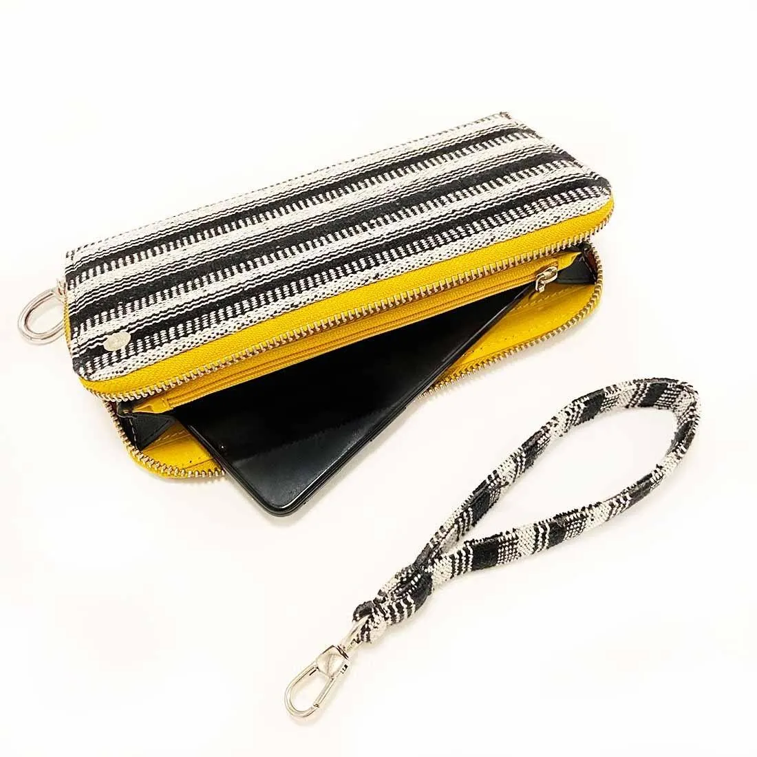 Wildflower Black Beauty Long Wallet for Women