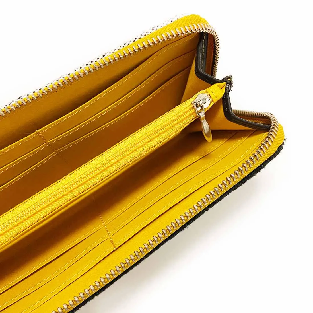 Wildflower Black Beauty Long Wallet for Women