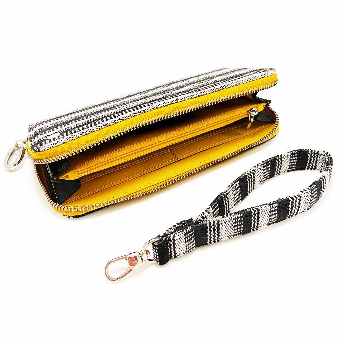 Wildflower Black Beauty Long Wallet for Women