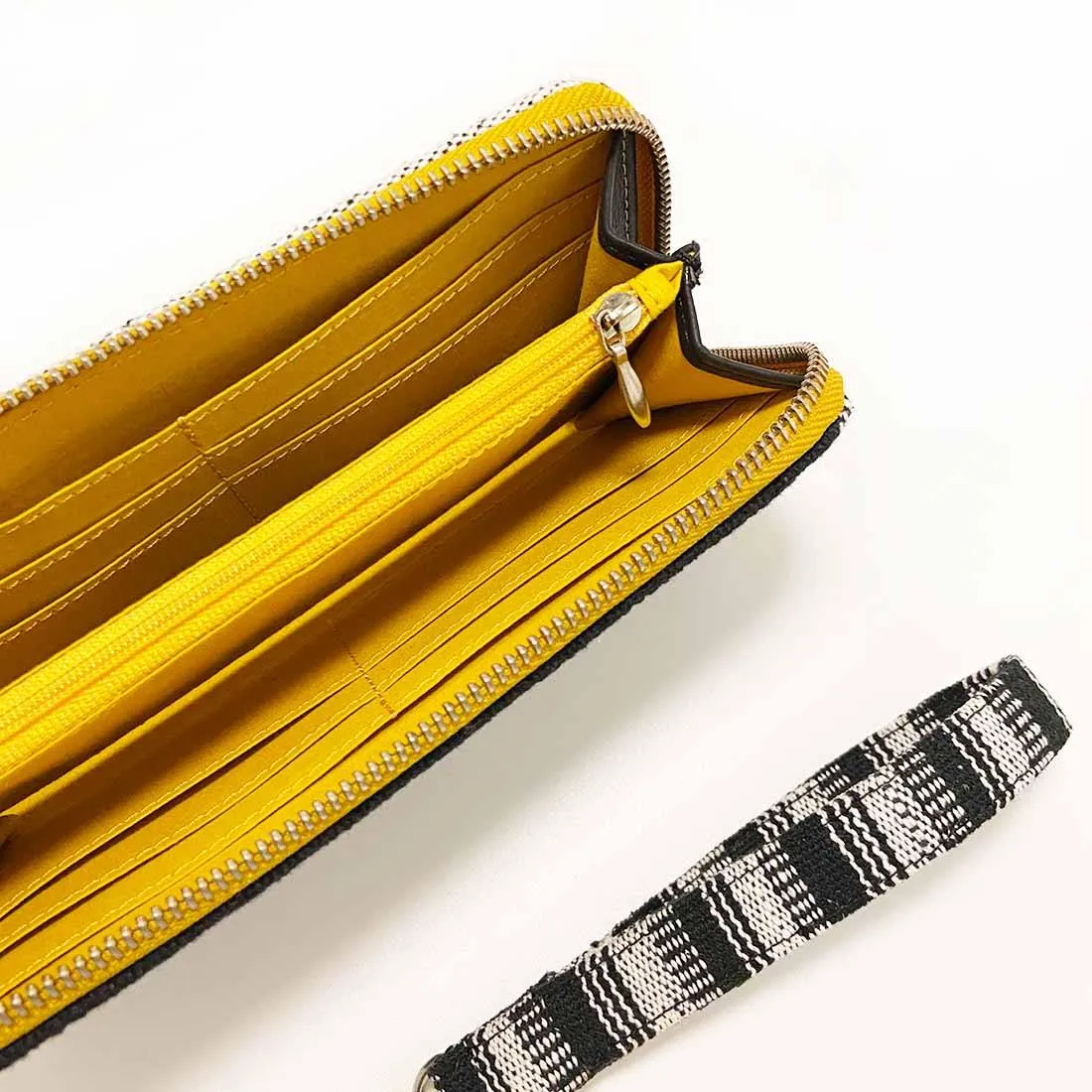 Wildflower Black Beauty Long Wallet for Women