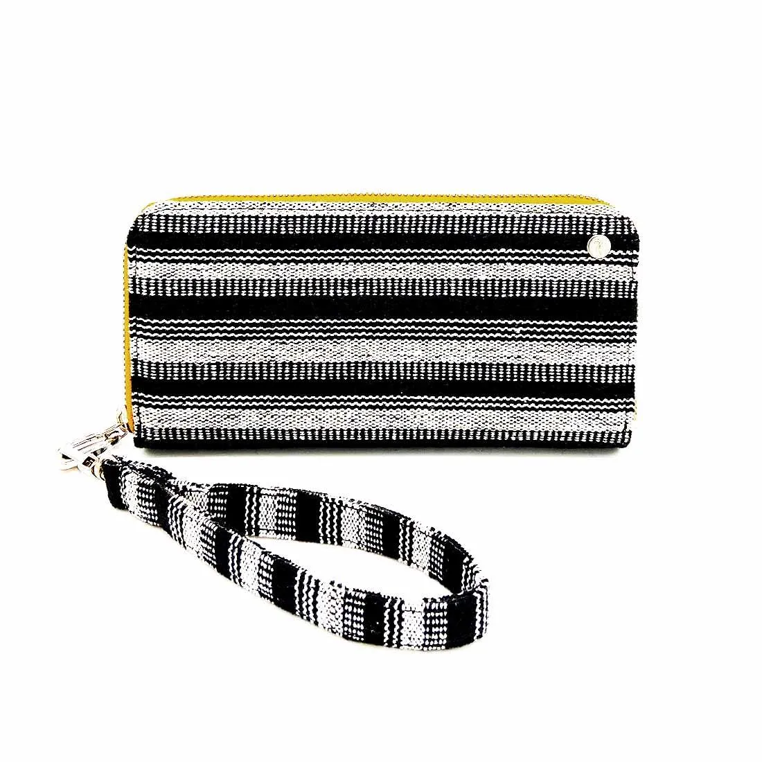 Wildflower Black Beauty Long Wallet for Women