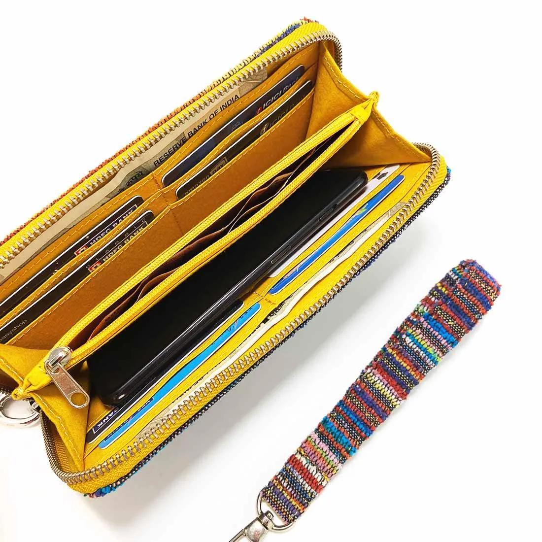 Wildflower Little Linear Long Wallet For Women