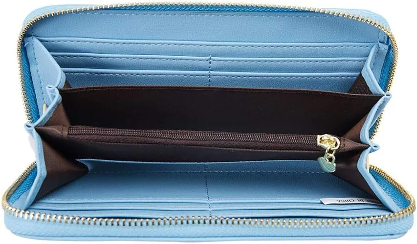 Women Wallets Tassel Bifold Ladies Cluth Wristlet Wrist strap Long Purse