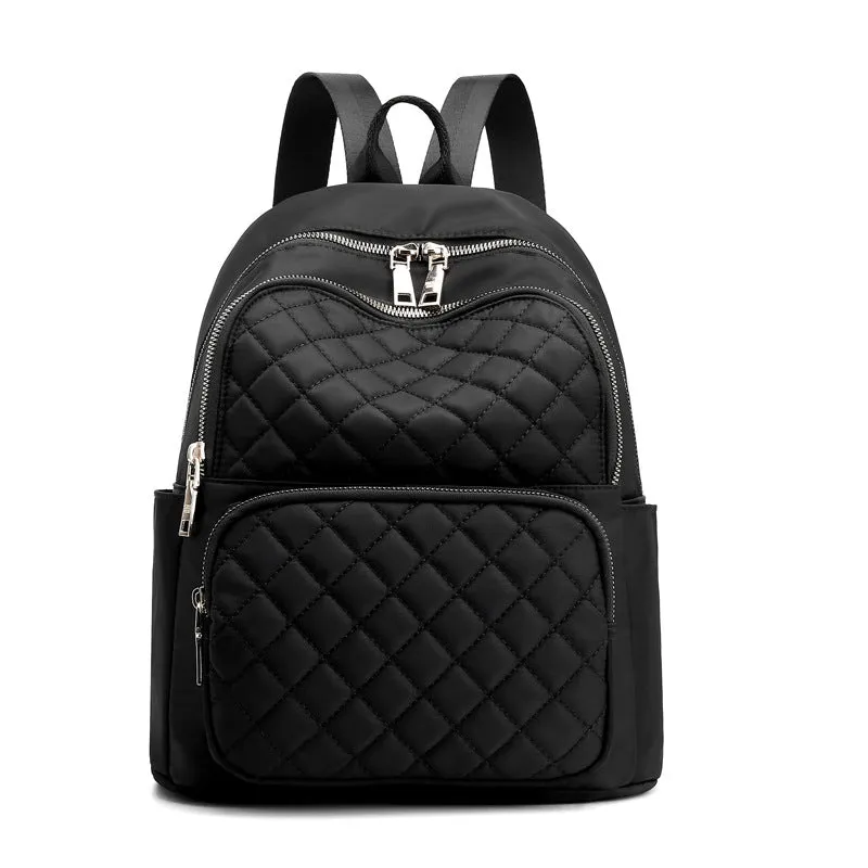 Women's Fashion Nylon Lightweight Trendy College Backpacks