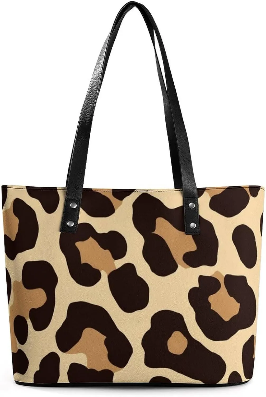 Women's Fashion Tote Bag, Large Capacity Lightweight Handbag, Shopping Bags with Compartment