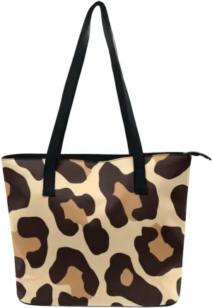 Women's Fashion Tote Bag, Large Capacity Lightweight Handbag, Shopping Bags with Compartment