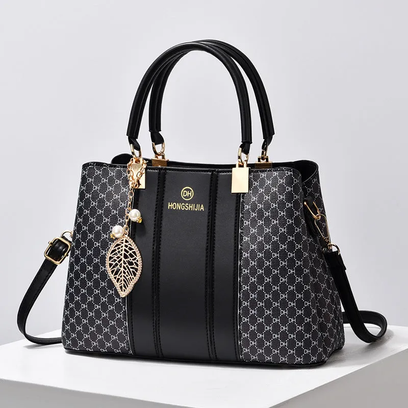 Women's Large Capacity Middle-Aged Handbag