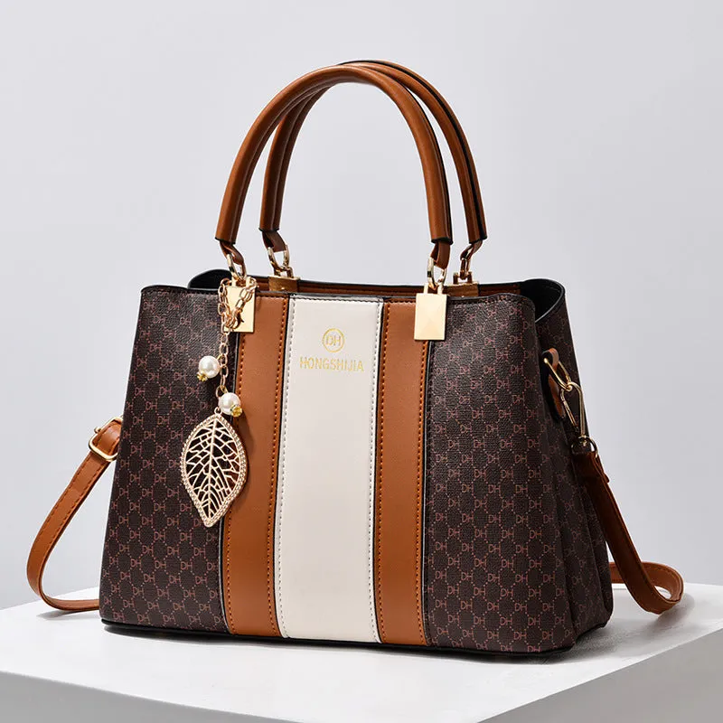 Women's Large Capacity Middle-Aged Handbag