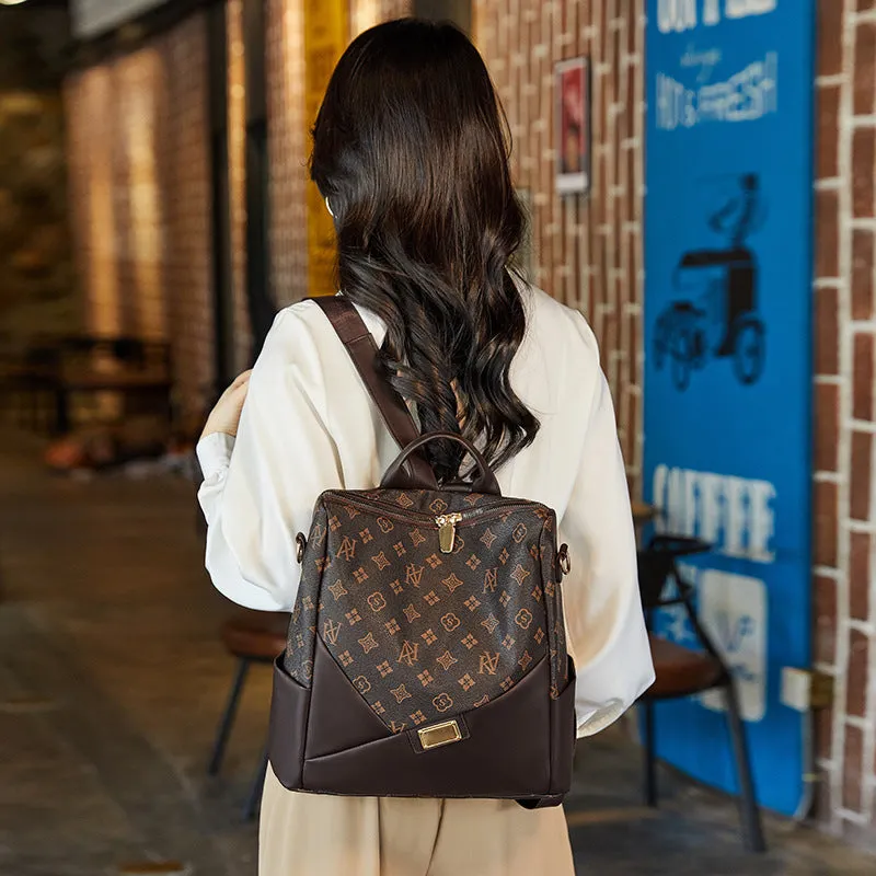Women's Large Capacity Presbyopic Fashion Lightweight Leisure Backpacks