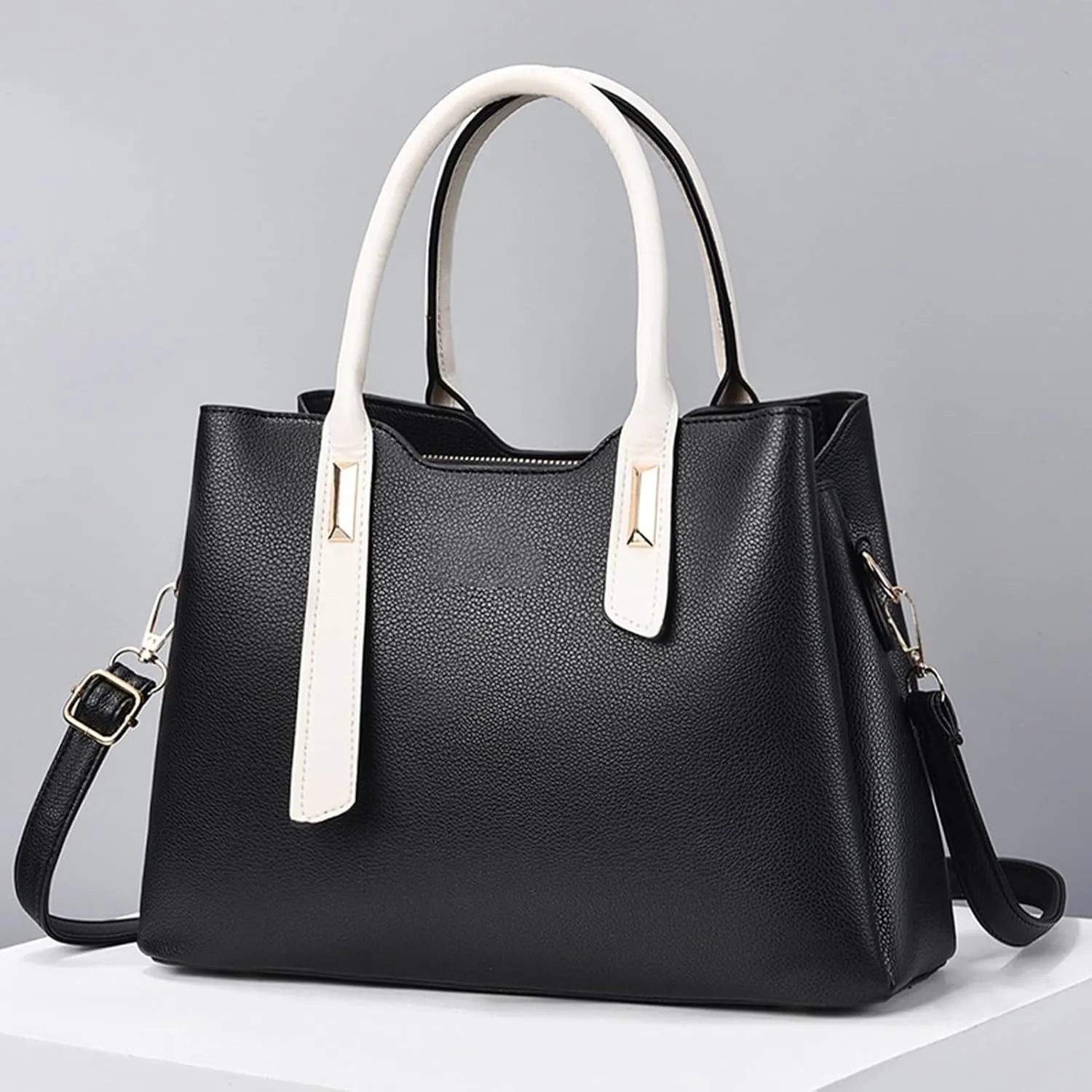 Women's PU Leather Handbag, Large Capacity Shoulder Purse, Design for Daily Use, Stylish and Versatile, Ideal Choice