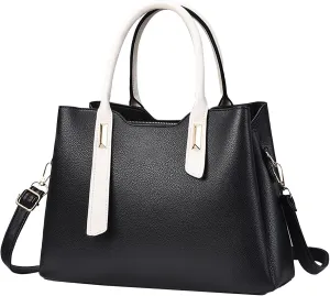 Women's PU Leather Handbag, Large Capacity Shoulder Purse, Design for Daily Use, Stylish and Versatile, Ideal Choice