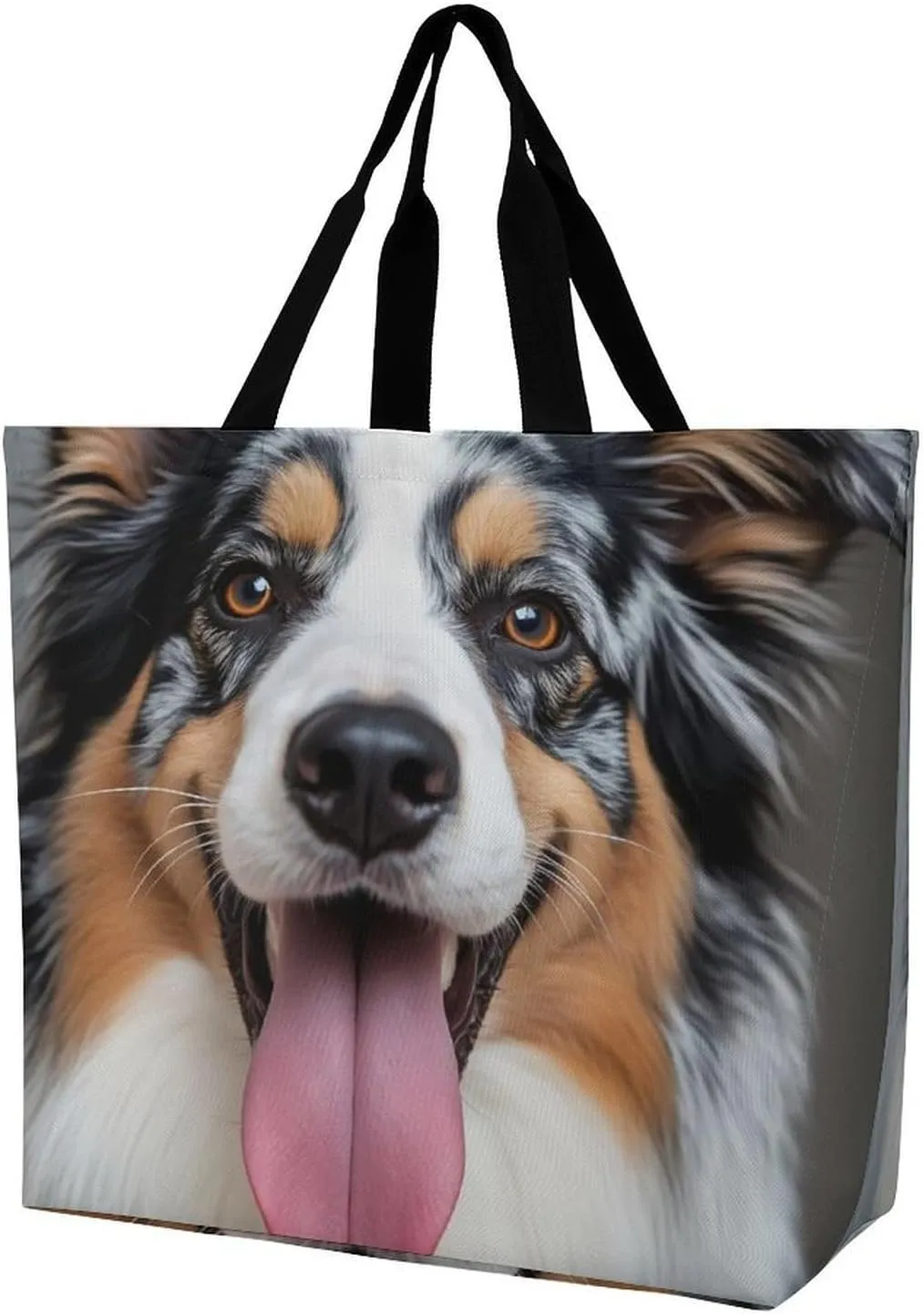 Women's Reusable Tote Bag, Portable Shoulder Handbags Large Capacity Casual Shopping Bags