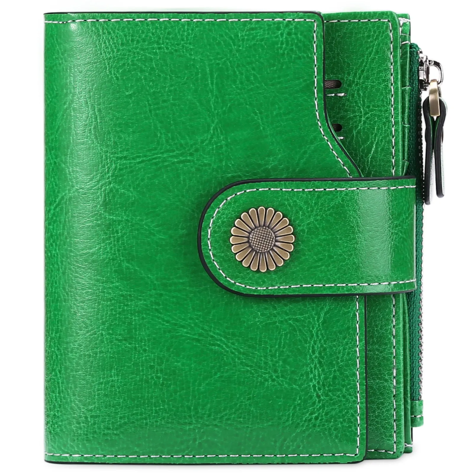 Women's Short Korean Fashion Hasp Clutch Pocket Ladies Wallets