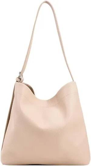 Women’s Tote Handbag Vegan Leather Shoulder Bag Large Capacity Work Bag Designer Travel Purse with Adjustable Strap