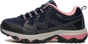 Womens/Ladies Wychwood Low WP Walking Shoes (5) (Navy/Pink)