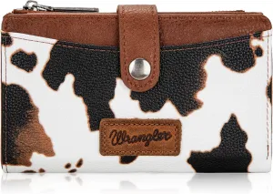 Wrangler Wallets for Women Slim Bifold Credit Card Holder