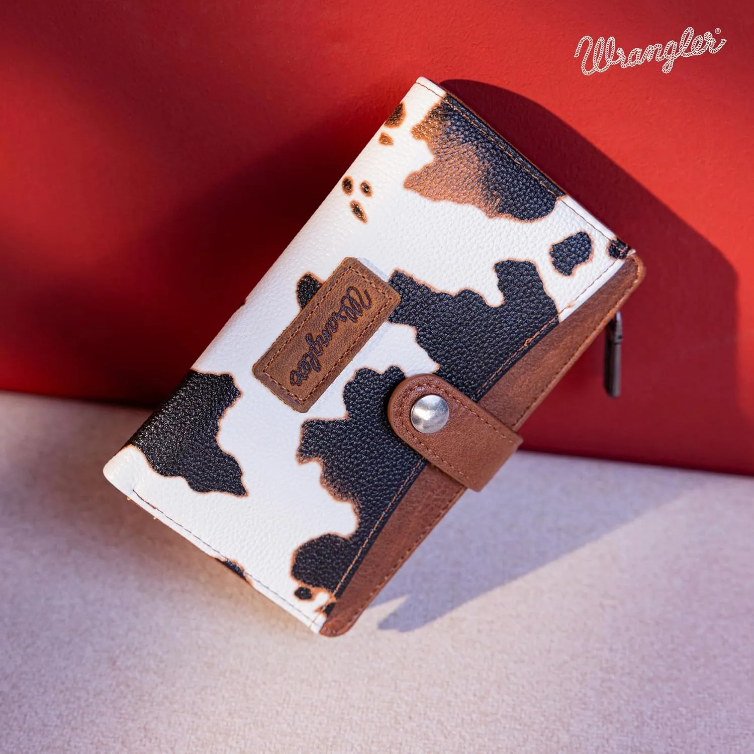 Wrangler Wallets for Women Slim Bifold Credit Card Holder