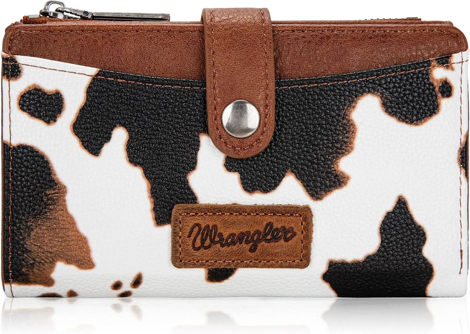 Wrangler Wallets for Women Slim Bifold Credit Card Holder