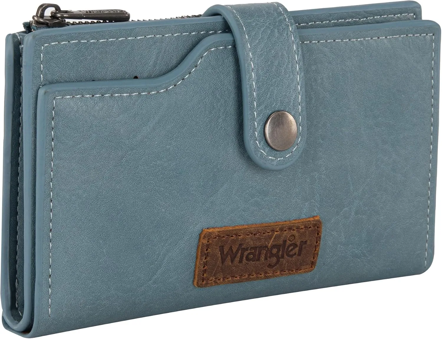Wrangler Wallets for Women Slim Bifold Credit Card Holder
