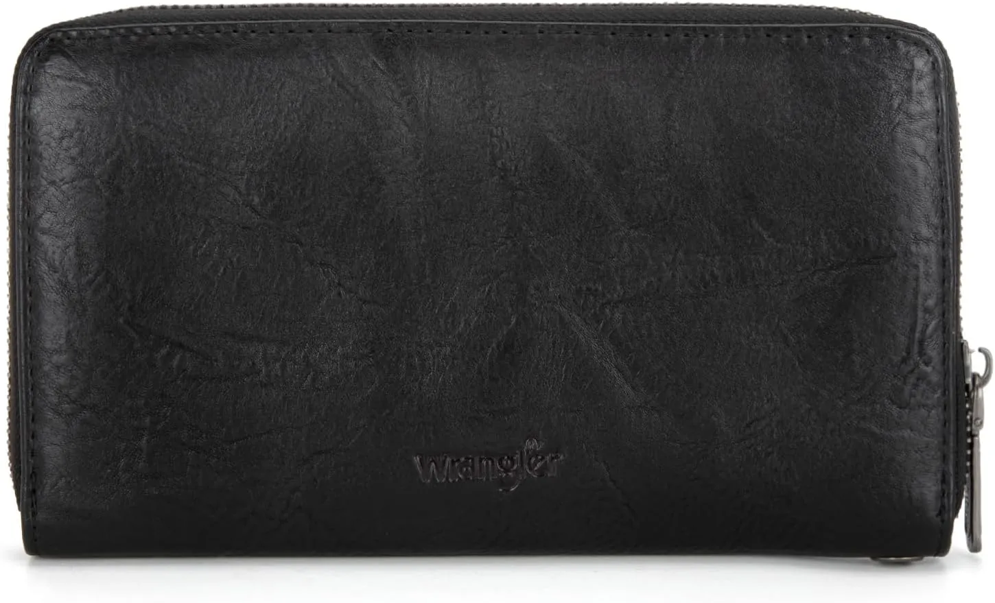 Wrangler Womens Wallet Wristlet Wallets for Women Large Capacity Women's Wallets Black Wallet Credit Card Holder for Women Men