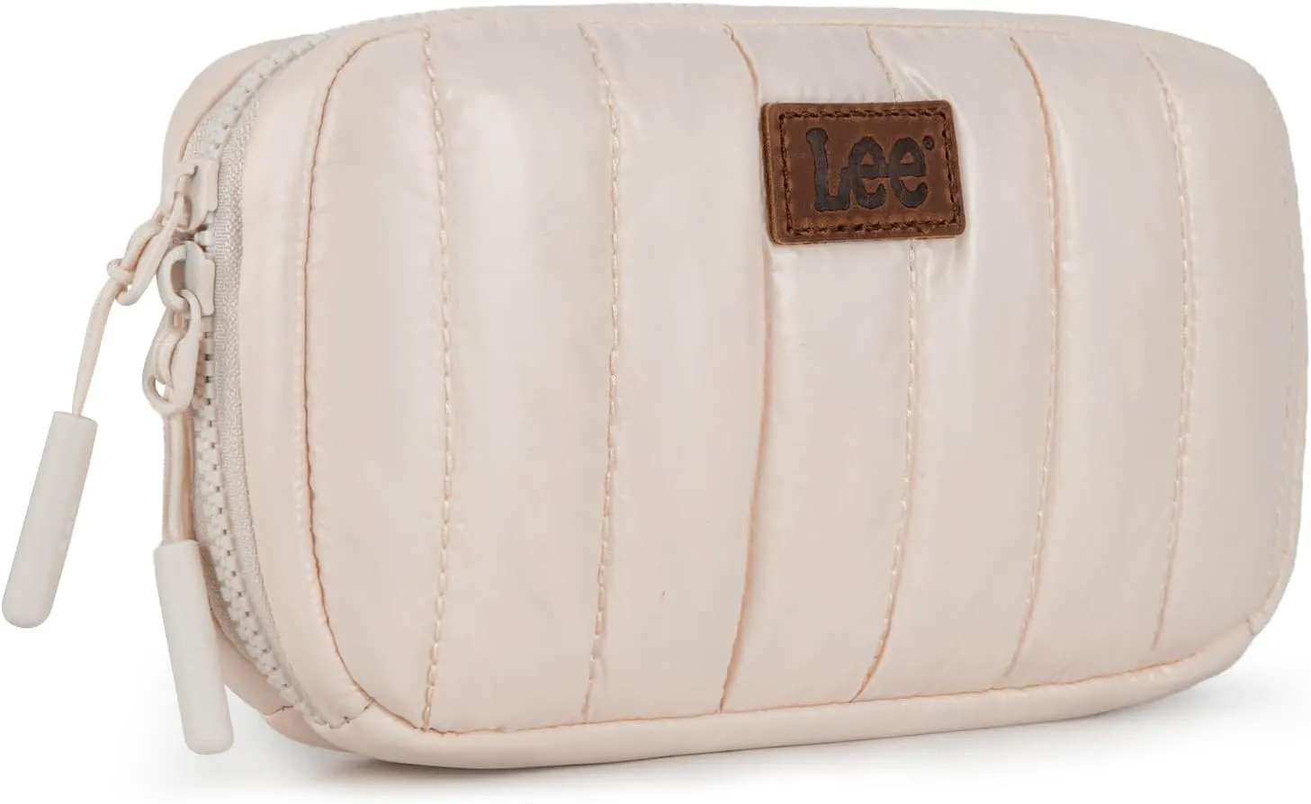 x Lee Dual Wristlet Wallets for Women, Puffer Crossbody Wallets Purse with Phone Pocket & Zipper Closure
