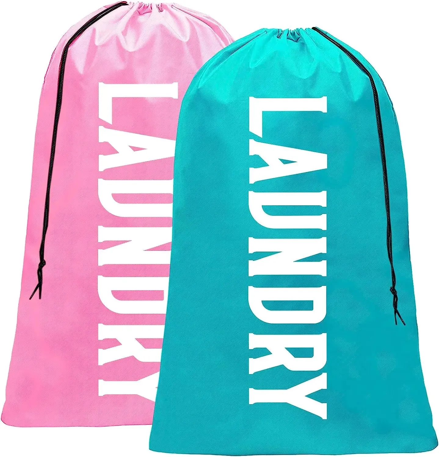 XL Travel Laundry Bags - Dirty Clothes Organizer with Extra-Large Capacity