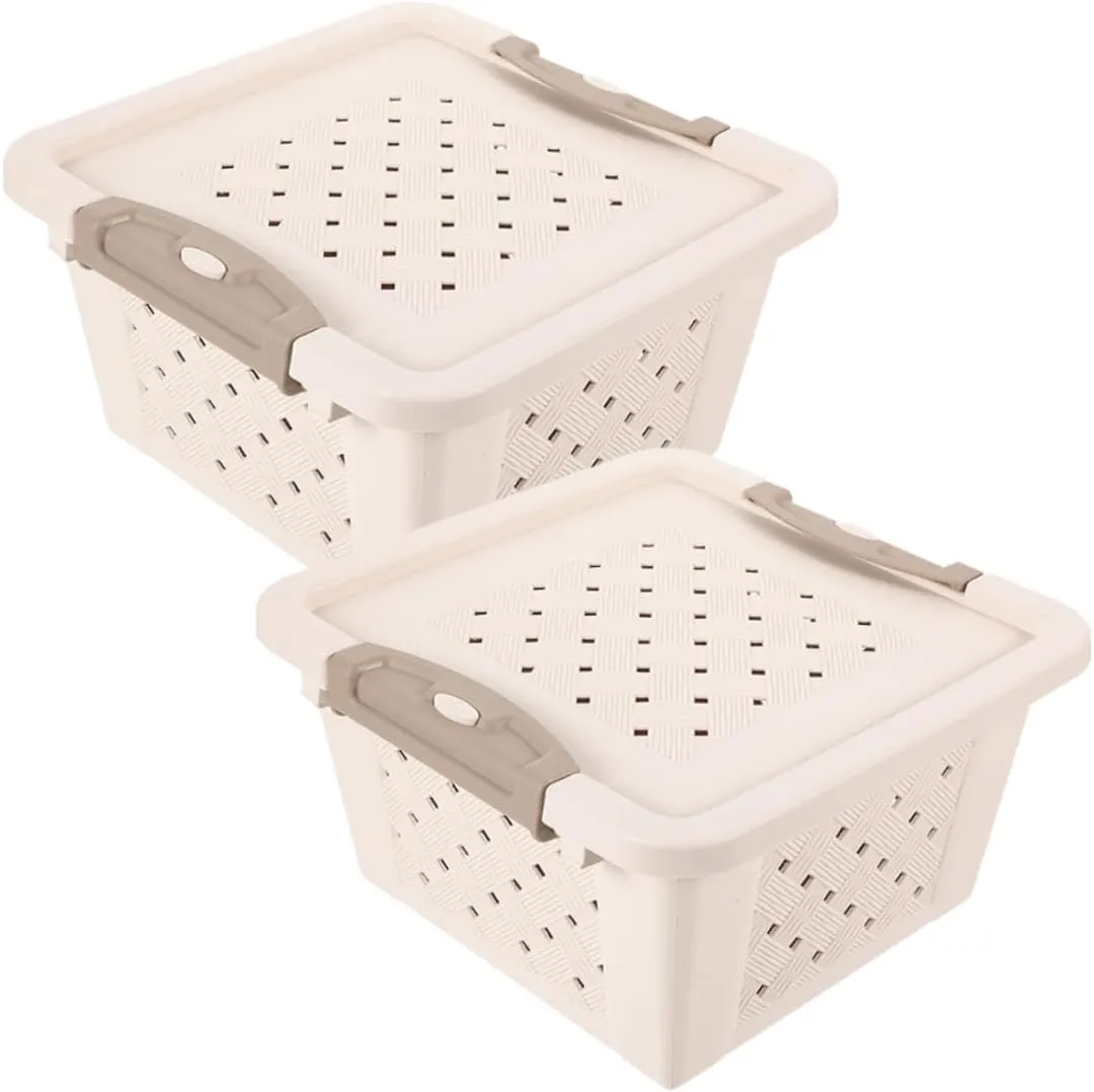 YARNOW 2 Pack Small Animal Pet Carrier Breathable Hamster Travel Box Reptile Bird Rabbit Turtle Carrier Case Portable Guinea Pig Cage for Travel