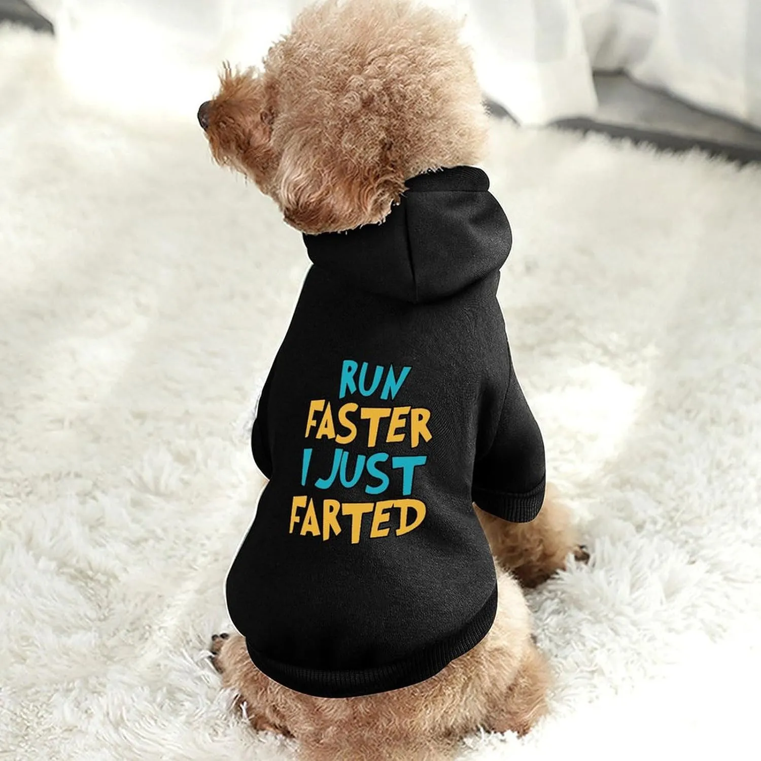 Yepp I Just Farted Basic Dog Hoodie Sweatshirt Graphic Warm Cat Clothes Sweater Coat